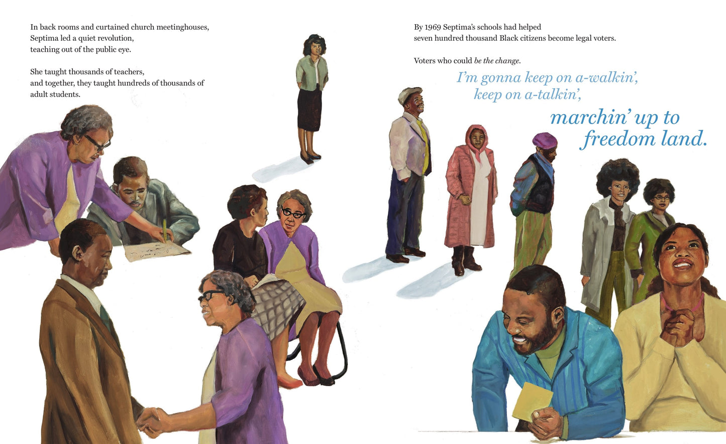 Teaching for Change // How Septima Clark Led the Civil Rights Movement to Voting Justice (Pre-order, Jan 27 2026)