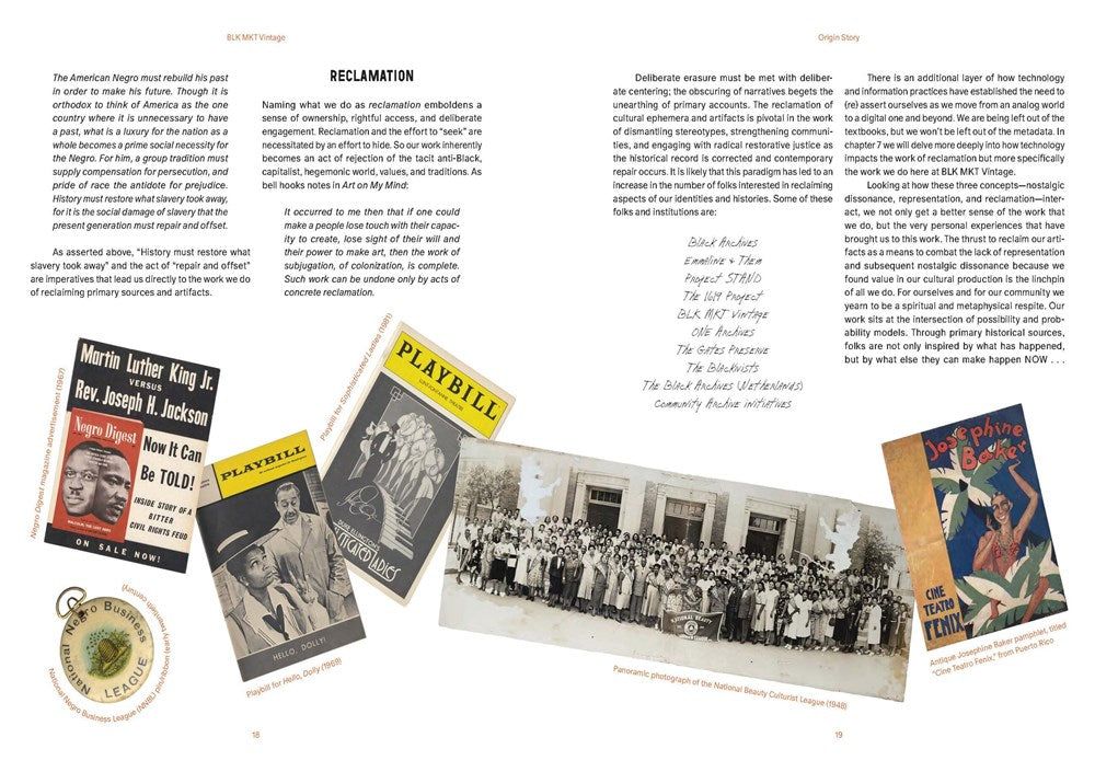 BLK MKT Vintage // Reclaiming Objects & Curiosities That Tell Black Stories
