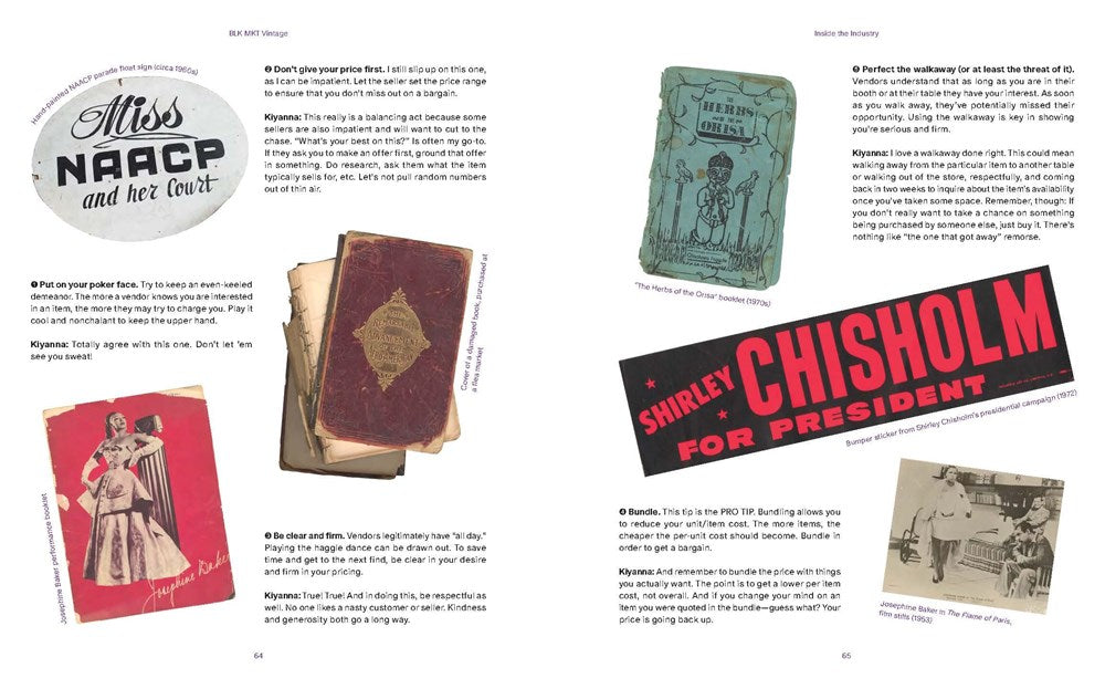 BLK MKT Vintage // Reclaiming Objects & Curiosities That Tell Black Stories