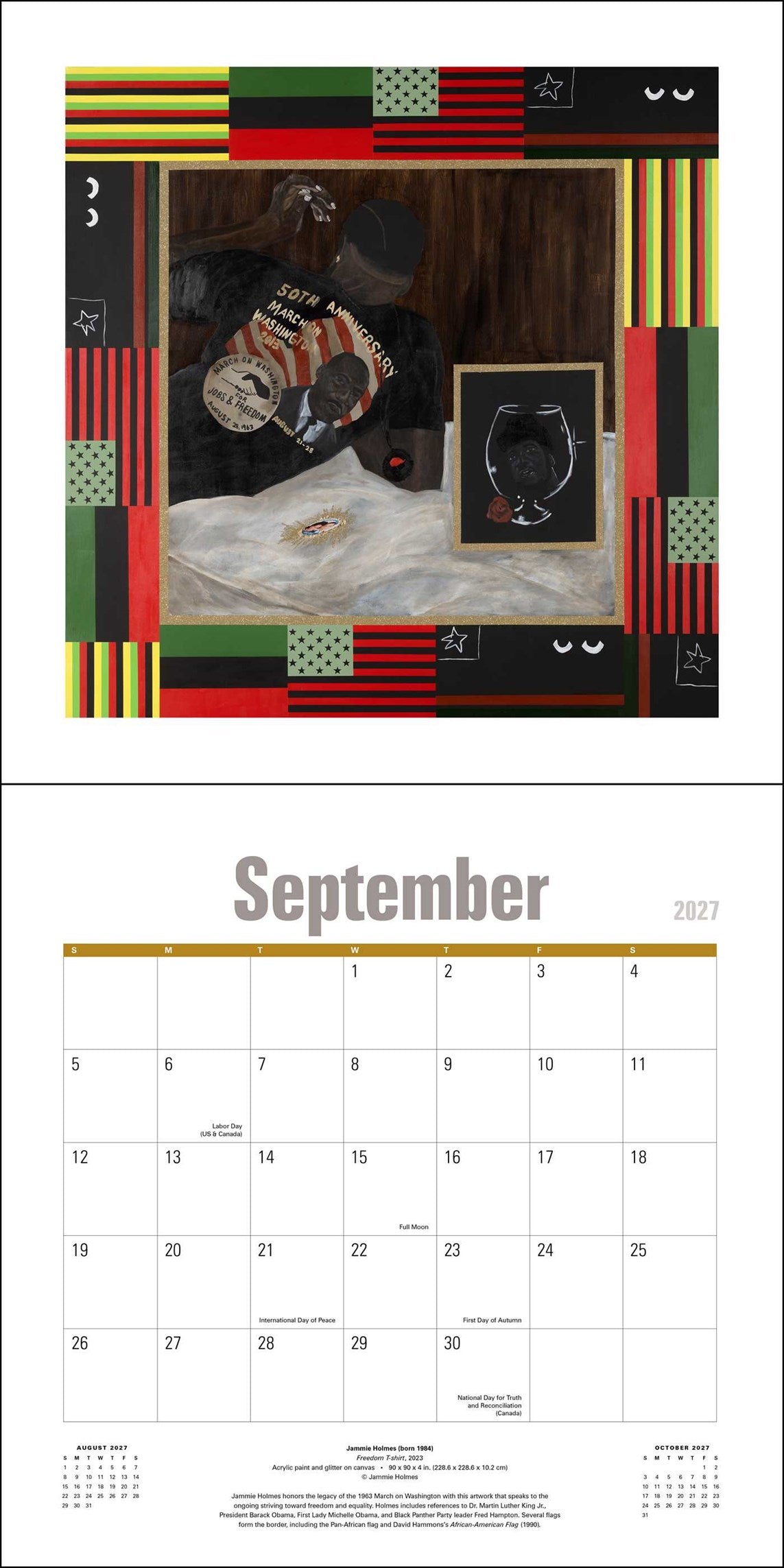National Museum of African American History and Culture 2027 Wall Calendar // (Pre-order, Aug 18 2026)