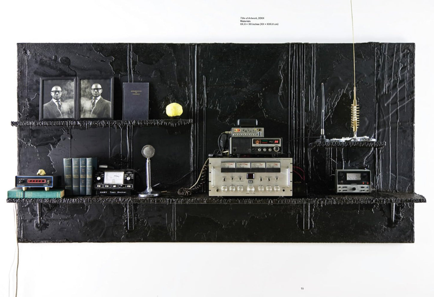 Rashid Johnson // A Poem for Deep Thinkers
