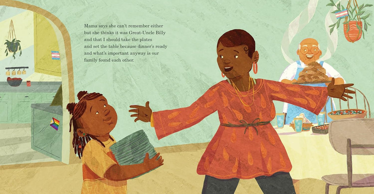 Family Found // A Queer Friendsgiving Celebration (A Picture Book About Chosen Family, Belonging, and Gratitude for Kids Ages 4-8)