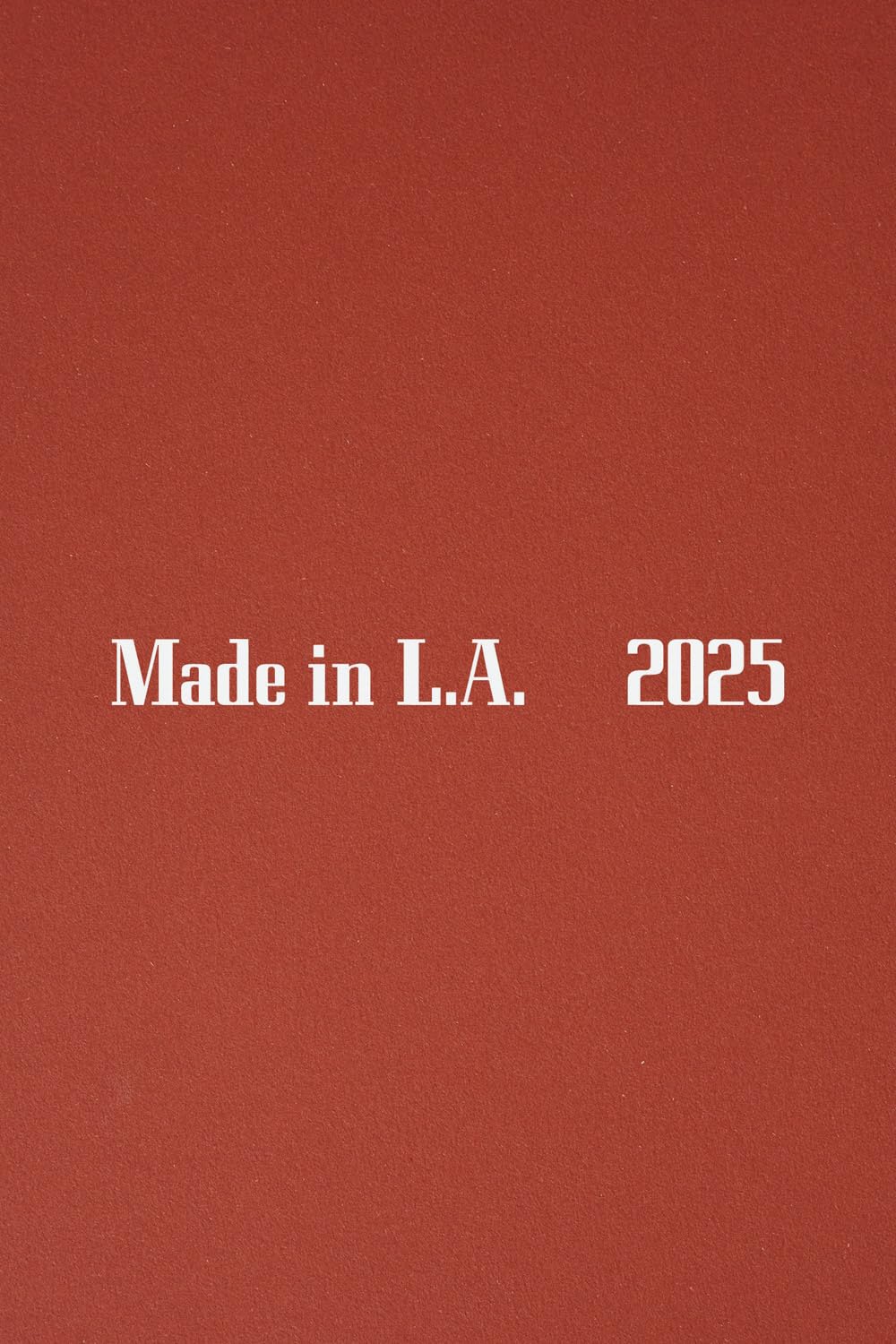 Made in L.A. 2025 // (Pre-Order, Oct 28 2025)