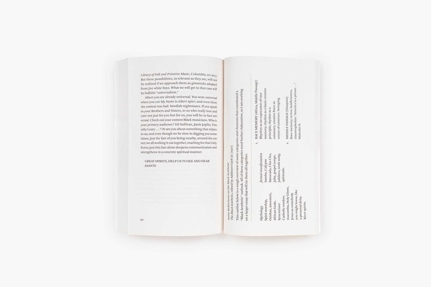 Any Day Now // Toward a Black Aesthetic