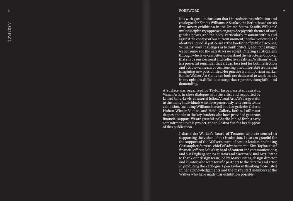 Kandis Williams: A Surface