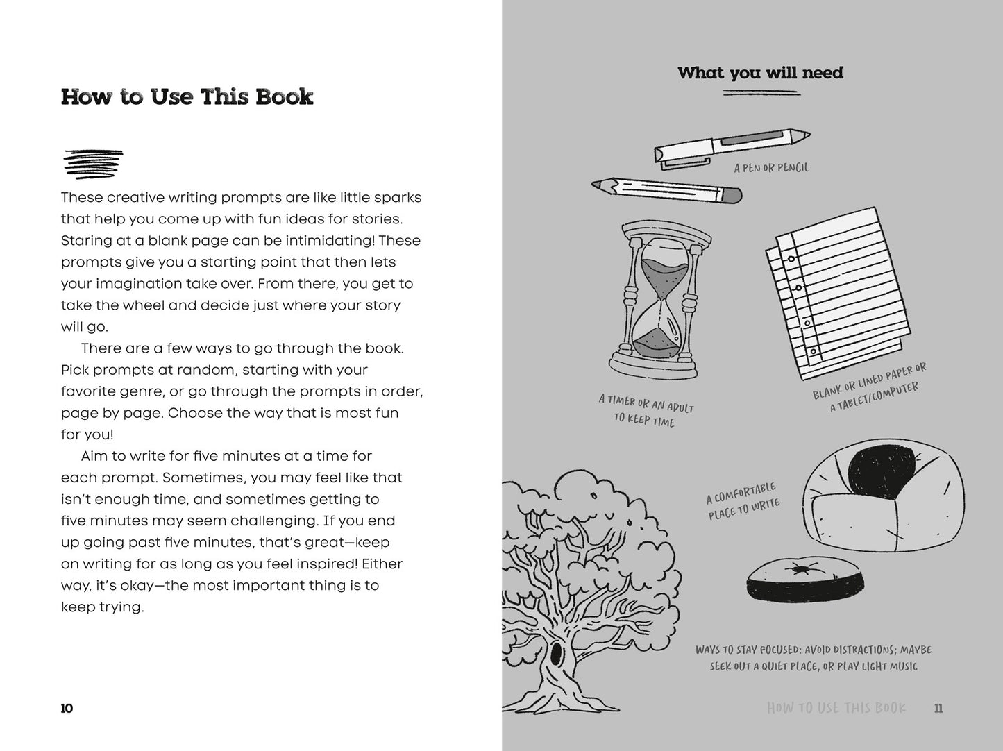 5-Minute Writing Prompts for Kids // Fun Story Starters and Questions to Unleash Your Creativity