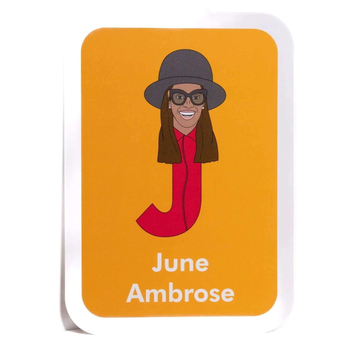 Black Fashion Legends ABC Flashcards