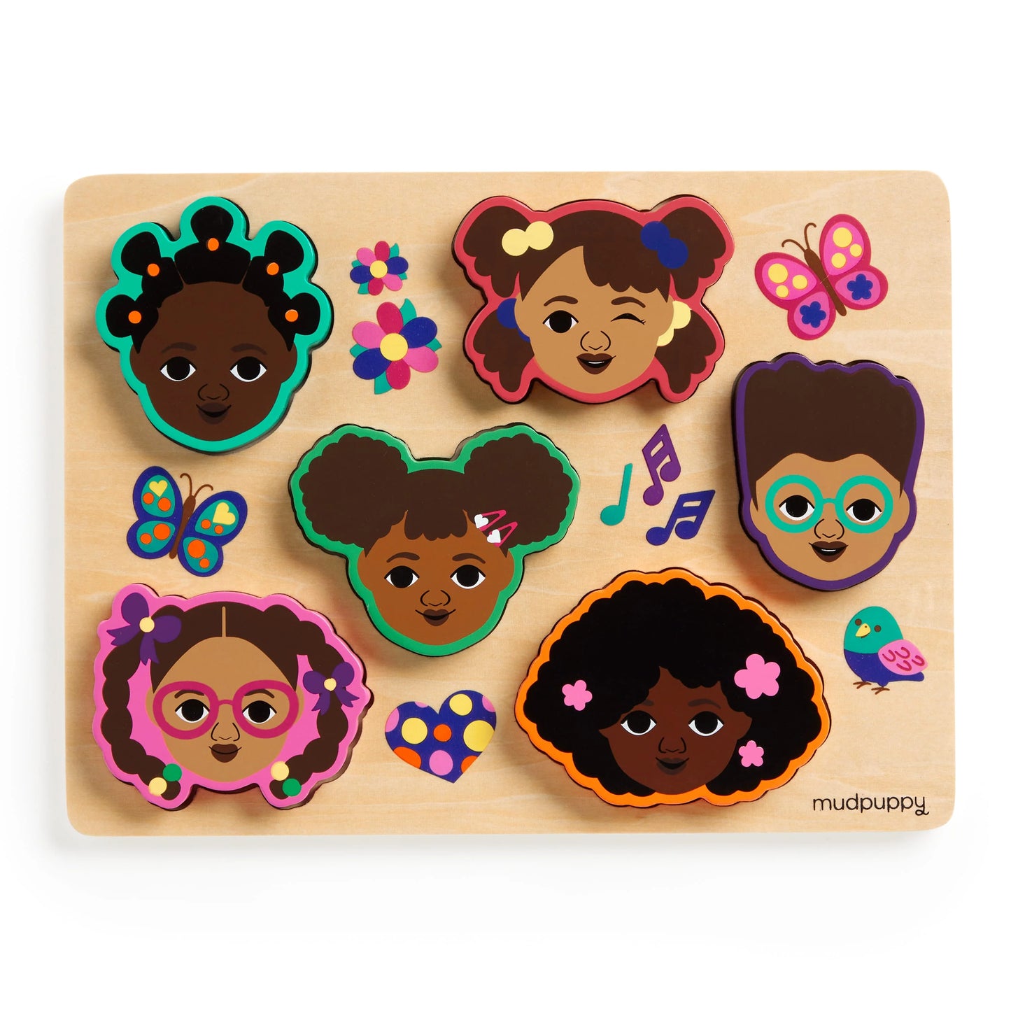 My Hair, My Crown // Wooden Tray Puzzle