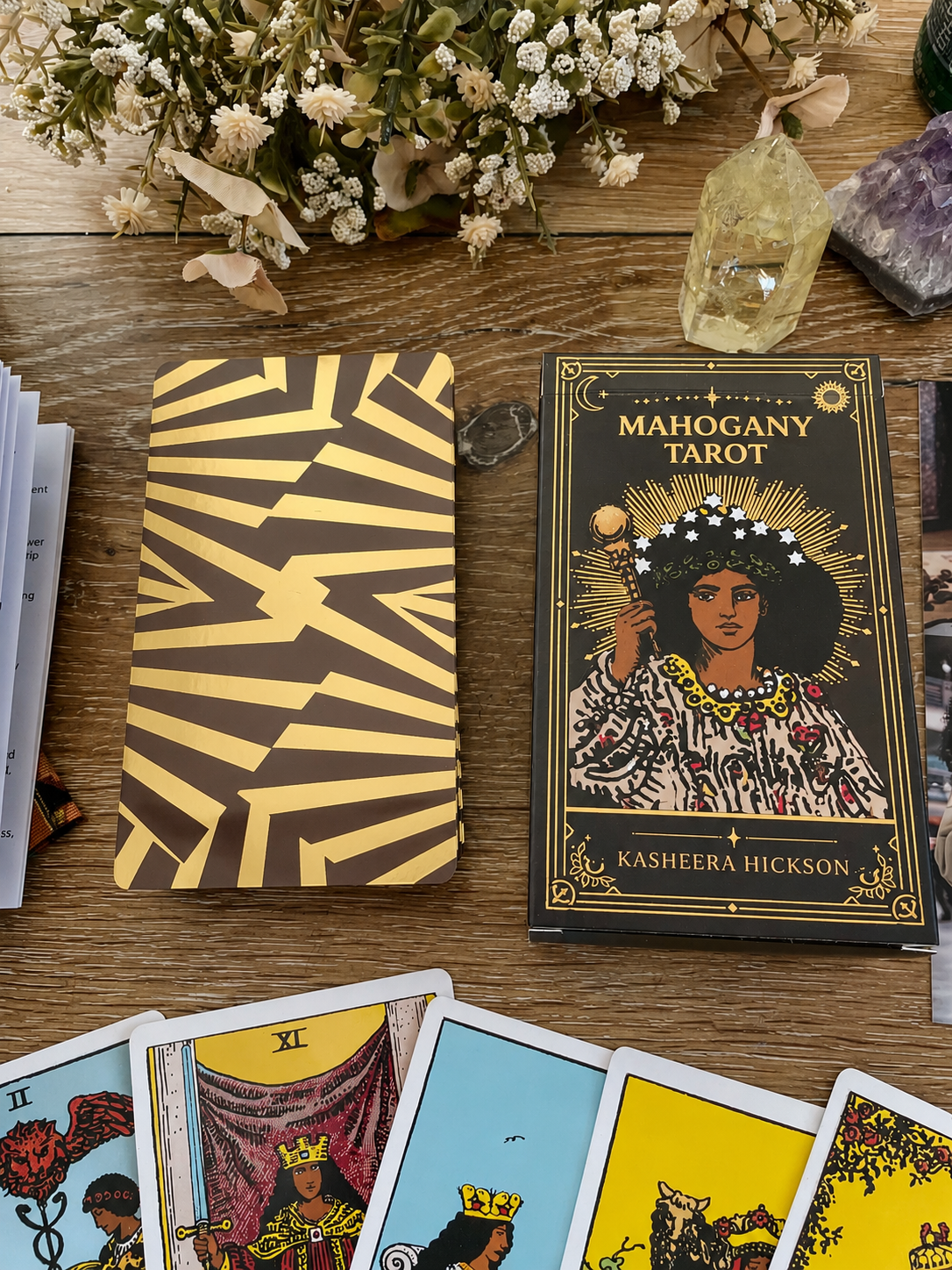 Mahogany Tarot Deck // African American Tarot - 3rd Edition