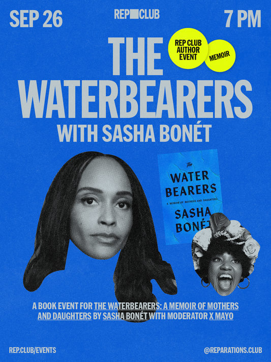 September 26th EVENT: The Waterbearers w/ Sasha Bonét