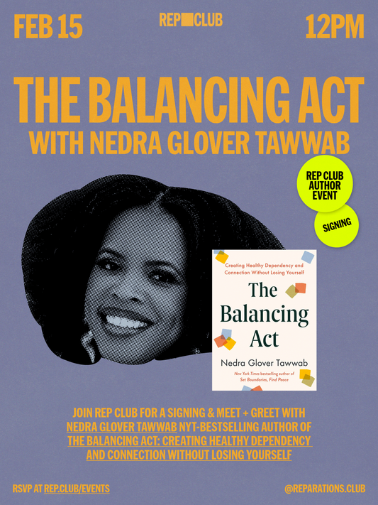 Feb 15th SIGNING: The Balancing Act w/ Nedra Glover Tawwab
