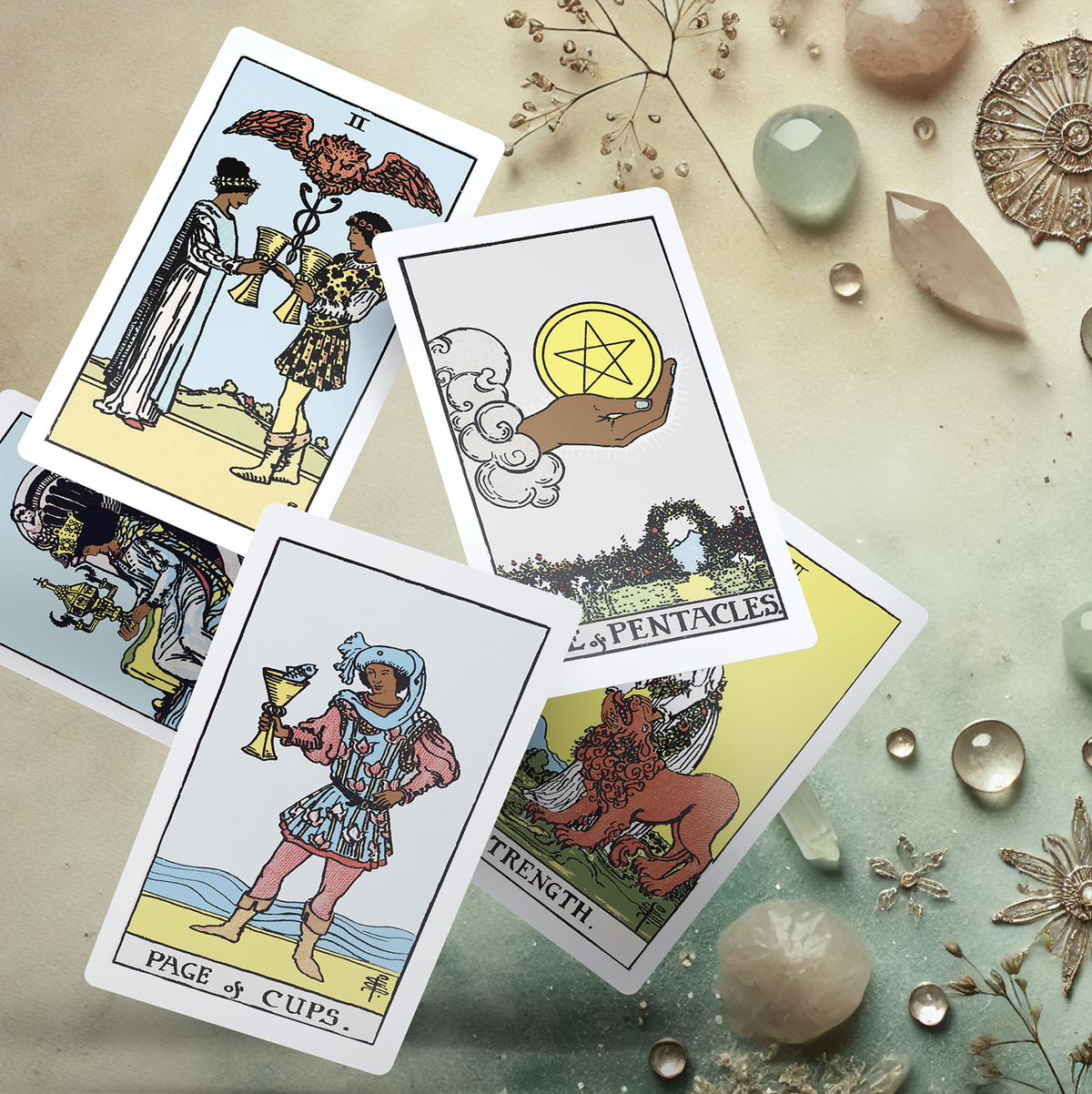 Mahogany Tarot Deck // African American Tarot - 3rd Edition