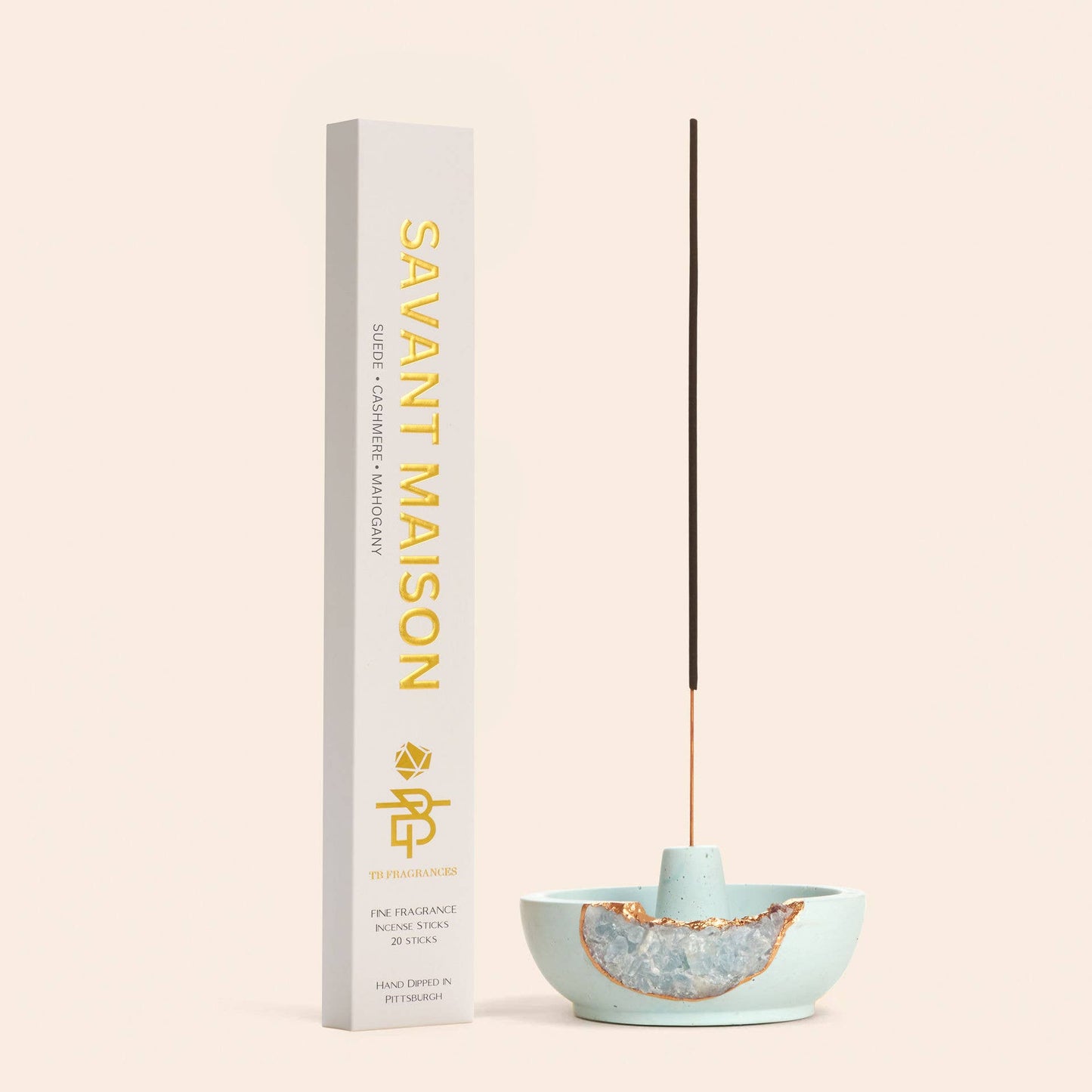 Suede Mahogany Incense – Savant Maison - Cashmere, Hotel