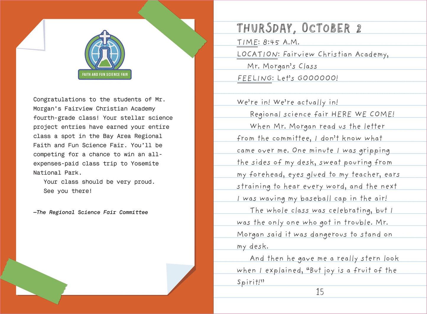 The Science Fair Sabotage // (Pre-order,  June 30 2026 )