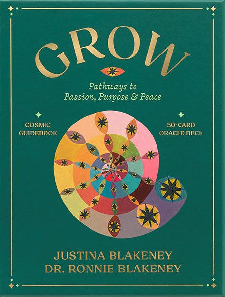 Grow // Pathways to Passion, Purpose & Peace Guidebook & Oracle Deck