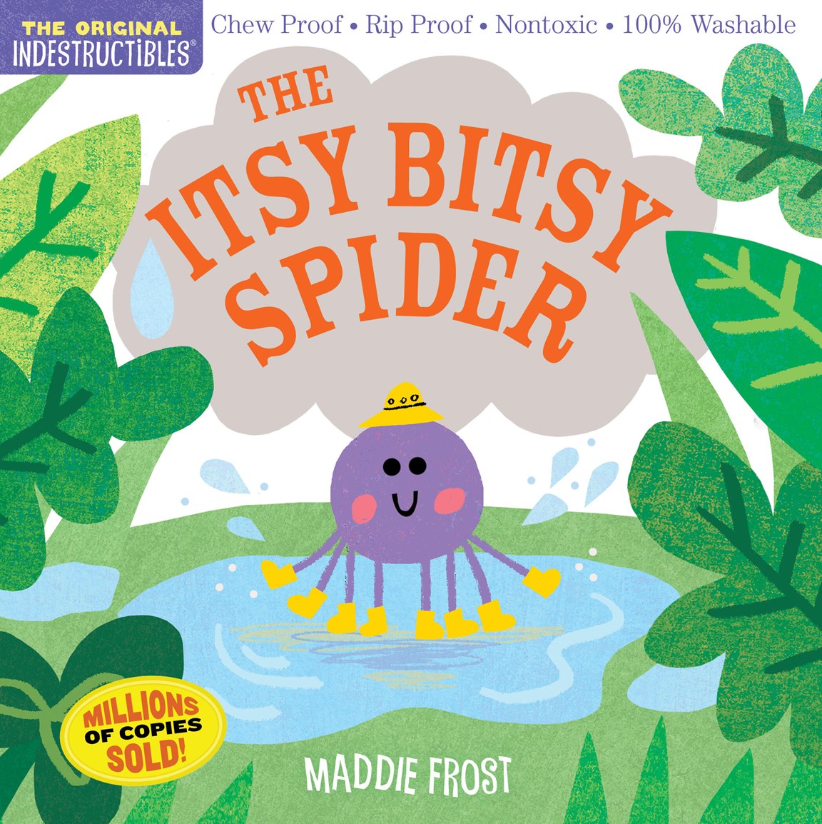 The Itsy Bitsy Spider // Chew Proof - Rip Proof - Nontoxic - 100% Washable (Indestructibles)