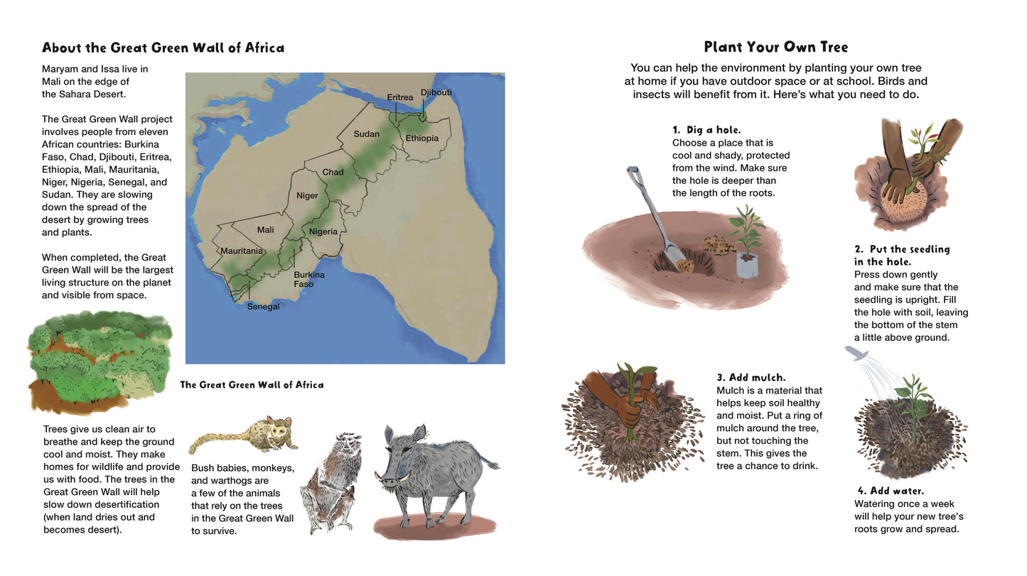 The Big Green // A Story About the Great Green Wall of Africa (Pre-order, March 17 2026)