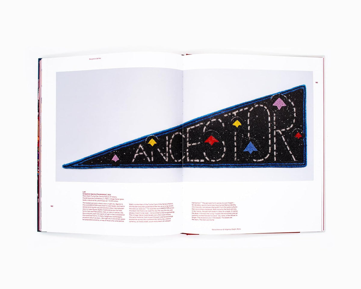 Designed to Be Red: Native American & Indigenous Graphic Works // (Pre-order, Oct 20 2026)