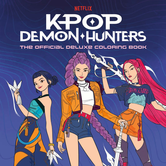 KPop Demon Hunters // The Official Deluxe Coloring Book (Pre-order, July 14 2026)