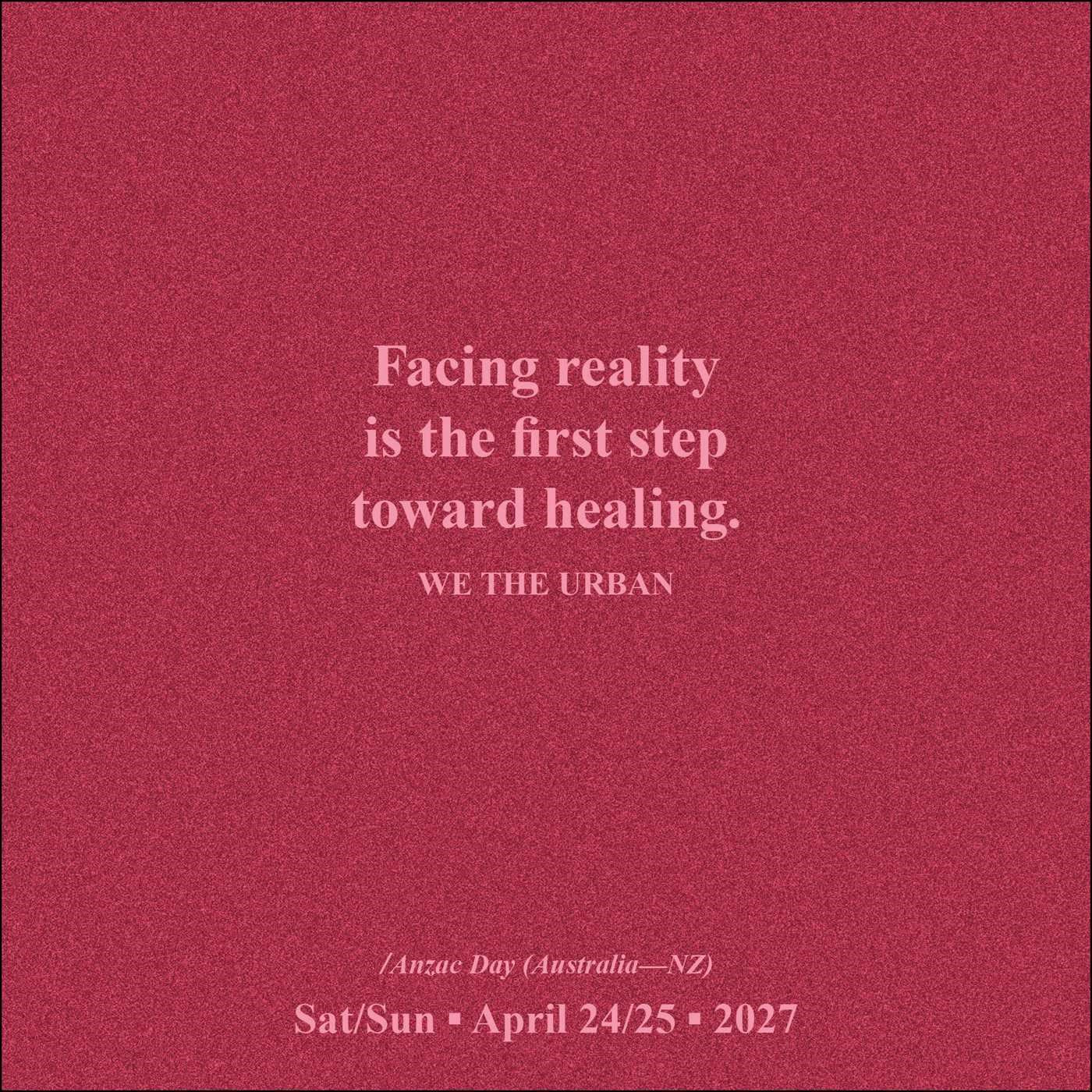 We the Urban 2027 Day-To-Day Calendar // Affirmations for the Soul (Pre-order, July 21 2026)