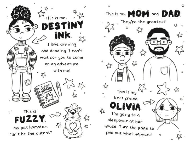 Destiny Ink // Sleepover Surprise