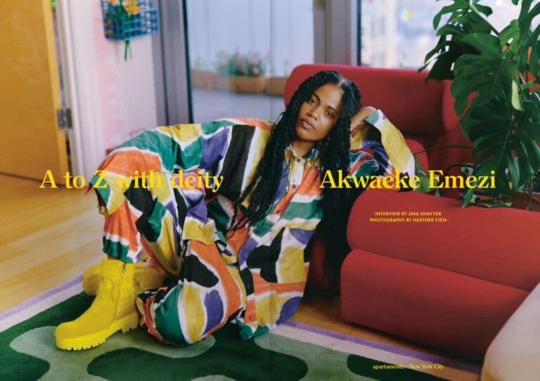 Apartamento Issue 32 // Akwaeke Emezi, Bryan Washington, Danyel Smith