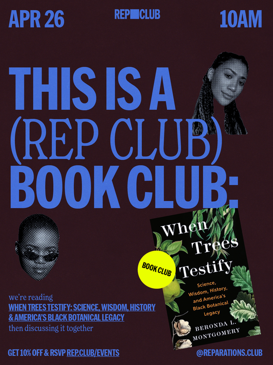 Apr 26: THIS IS A (REP CLUB) BOOK CLUB