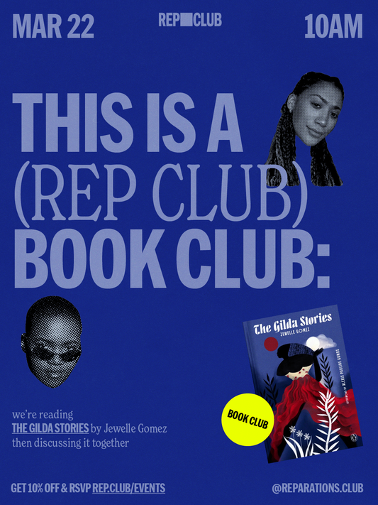 Mar 22nd: THIS IS A (REP CLUB) BOOK CLUB