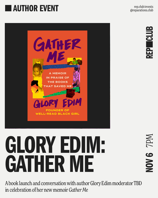 Nov 6th EVENT: Gather Me // Glory Edim