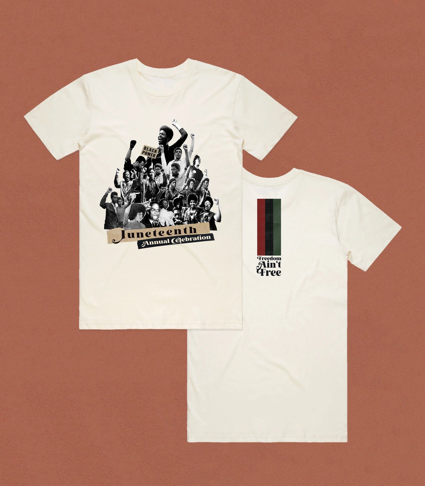 "Freedom Ain't Free" Juneteenth 2023 T-Shirt