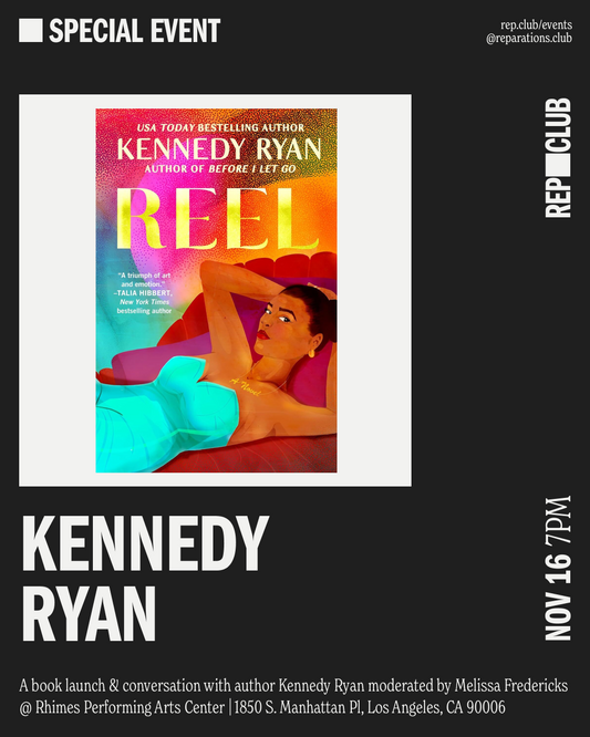 OFFSITE Nov 16th: Kennedy Ryan // Reel @ The Rhimes Performing Arts Center