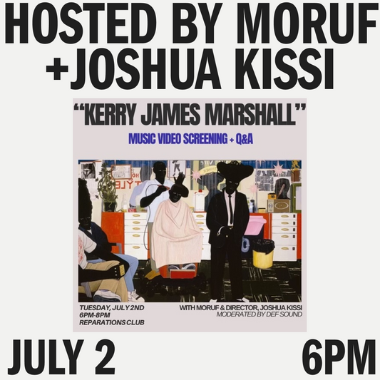 PARTNER July 2nd EVENT: 'Kerry James Marshall' Music Video Screening + Q&A