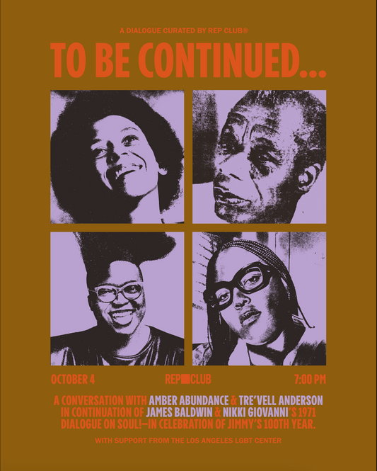 Oct 4th EVENT: To Be Continued...: A Dialogue Curated By Rep Club