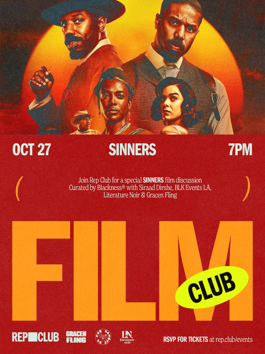 Oct 27th: FILM TALK 'SINNERS'