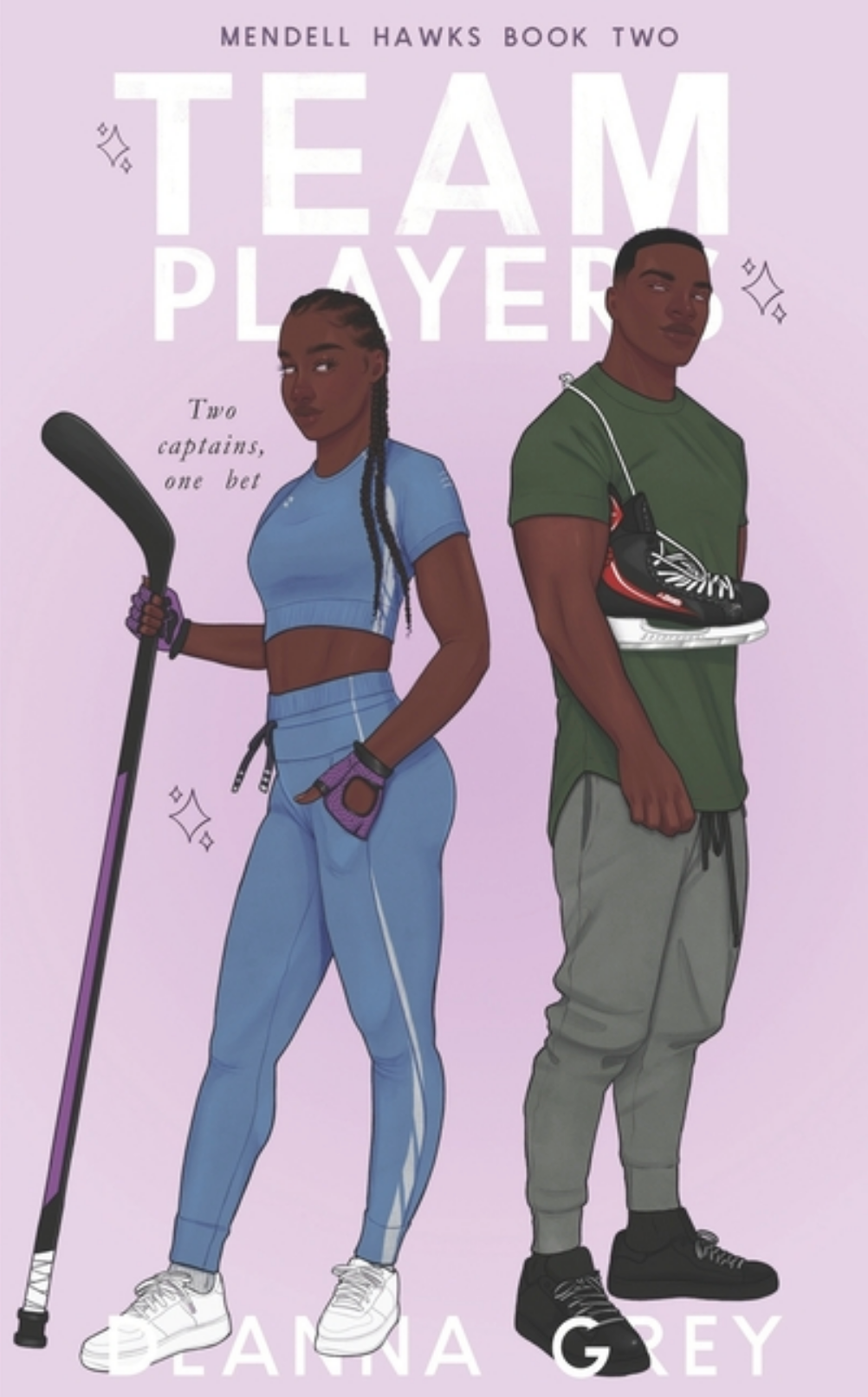 Team Players // A College Hockey Romance (Mendell Hawks #2)