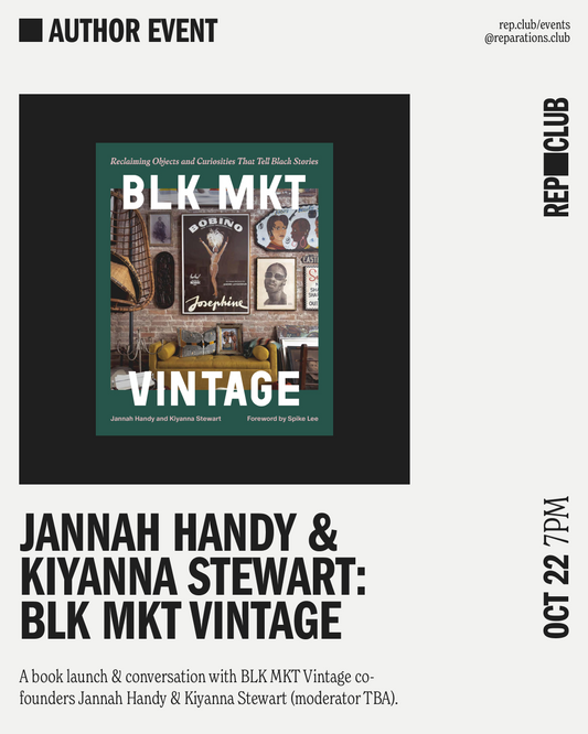 Oct 22nd EVENT: BLK MKT Vintage // Jannah Handy + Kiyanna Stewart