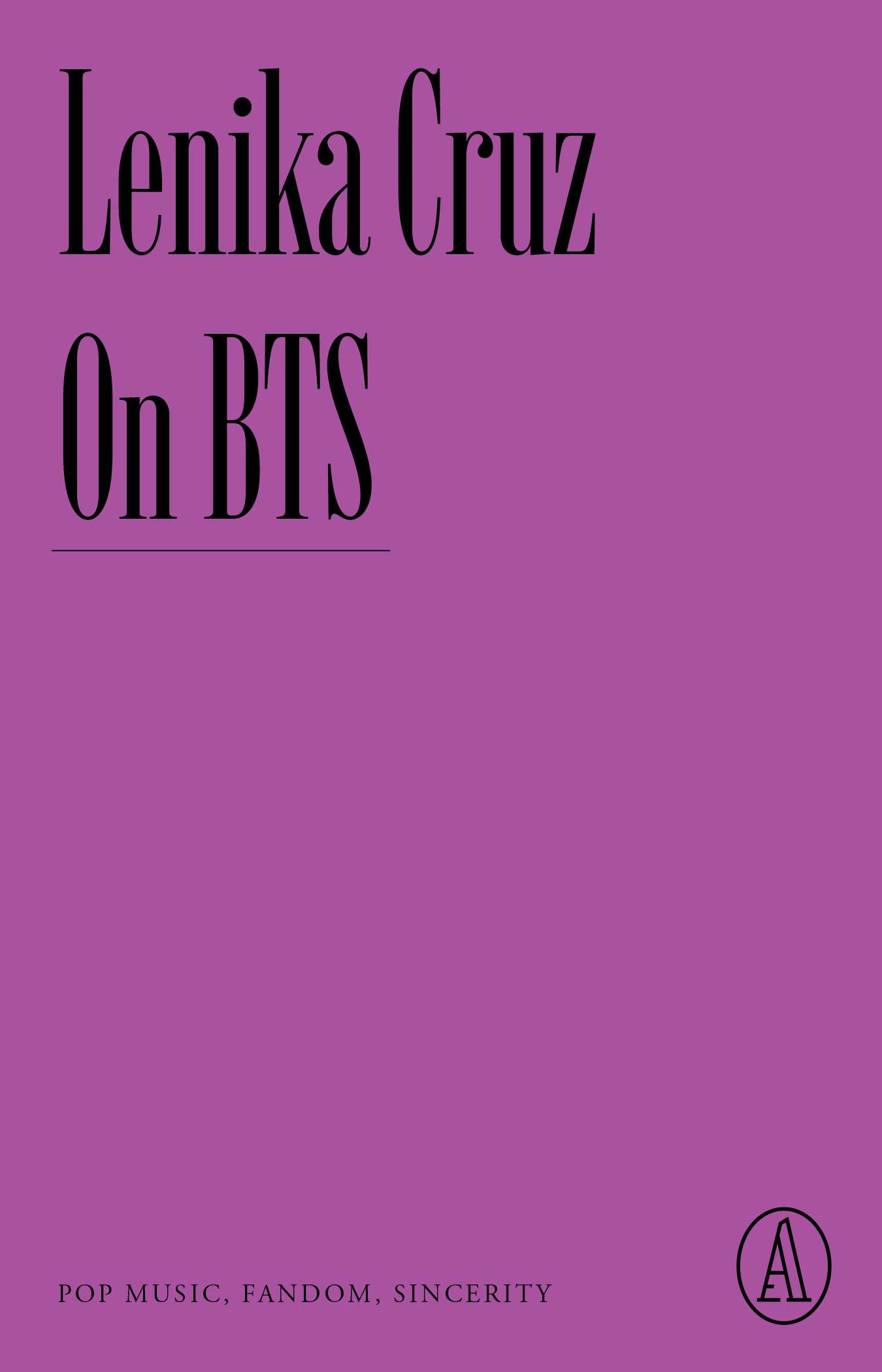 On Bts // Pop Music, Fandom, Sincerity