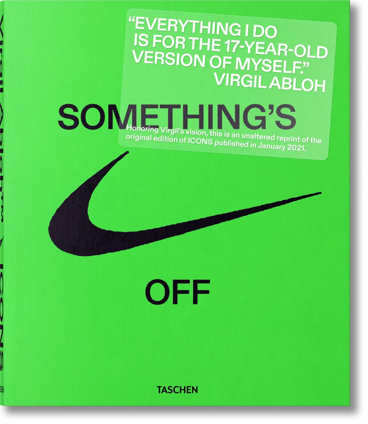 ICONS // Virgil Abloh x Nike (Unaltered Reprint)