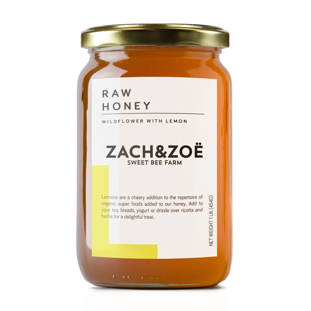 Zach & Zoë Wildflower Honey // with Lemon