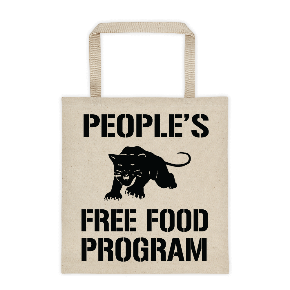 Panther's Free Food Program Tote